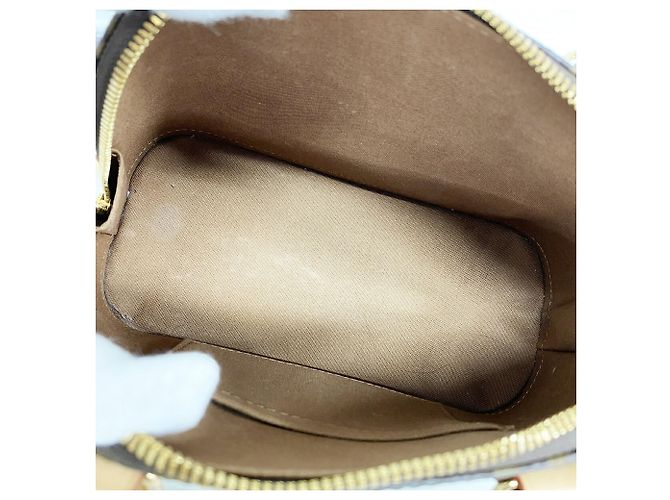 Louis Vuitton Alma BB Monogram Handtasche Braun - Ansicht 4