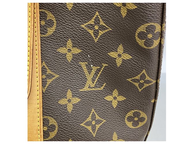 Borsa Tote Louis Vuitton Monogram Bucket GM Marrone - vista 10