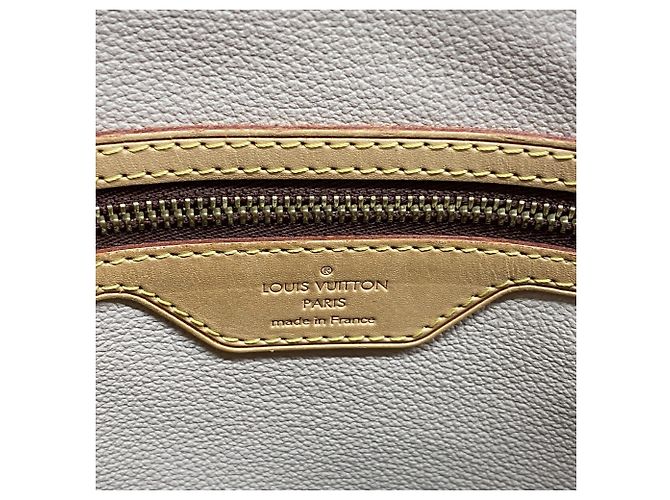 Borsa Tote Louis Vuitton Monogram Bucket GM Marrone - vista 5