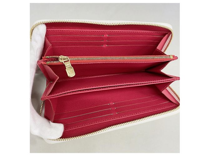 Cartera Larga Zippy Louis Vuitton Monogram Cherry Blanco - vista 3