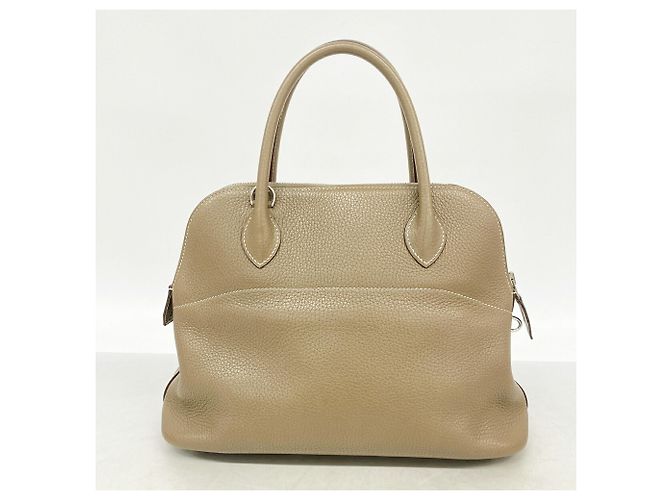Hermès Borsa Hermes Bolide 31 Taupe - vista 10