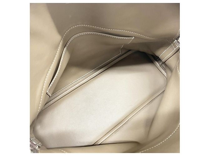 Hermès Borsa Hermes Bolide 31 Taupe - vista 4
