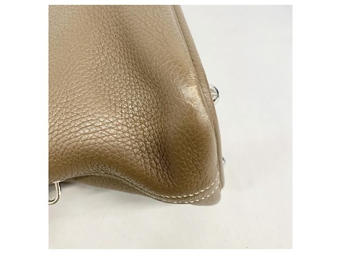 Hermès Borsa Hermes Bolide 31 Taupe - vista 6