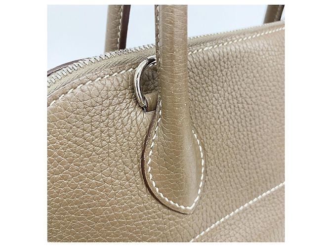 Hermès Borsa Hermes Bolide 31 Taupe - vista 7