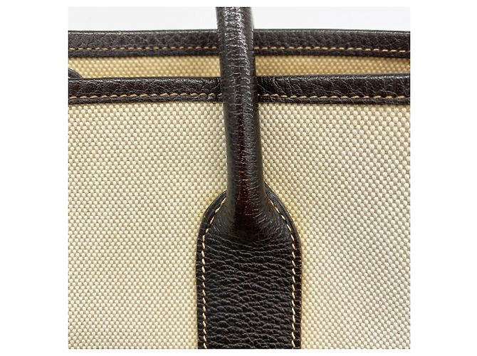 Hermès Bolso Tote Hermes Garden PM Castaño - vista 11