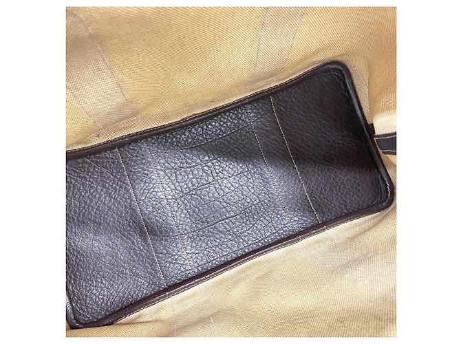 Hermès Bolso Tote Hermes Garden PM Castaño - vista 4