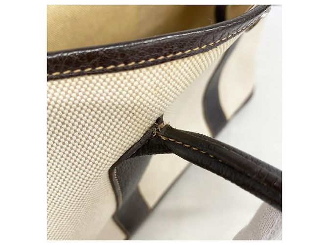 Hermès Bolso Tote Hermes Garden PM Castaño - vista 6