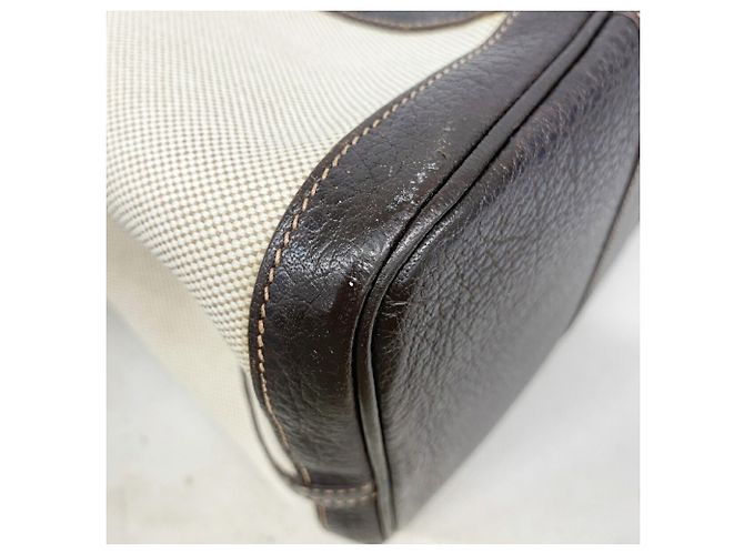 Hermès Bolso Tote Hermes Garden PM Castaño - vista 7