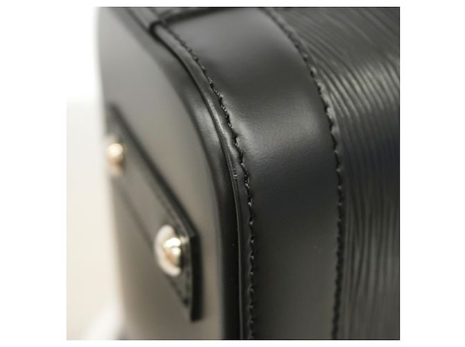 Borsa a mano Louis Vuitton Alma BB in pelle Epi Nero - vista 6