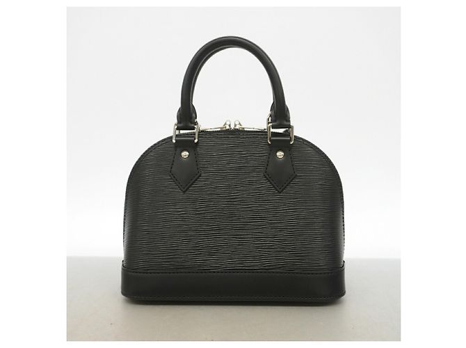 Borsa a mano Louis Vuitton Alma BB in pelle Epi Nero - vista 7