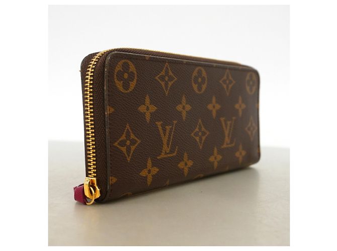 Louis Vuitton Monogram Portefeuille Clemence Long Wallet Fuschia - Ansicht 2