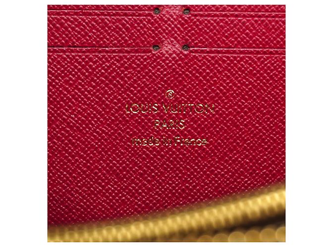 Louis Vuitton Monogram Portefeuille Clemence Long Wallet Fuschia - Ansicht 5