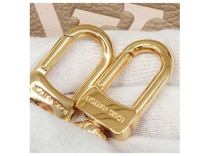 Louis Vuitton Monogram Empreinte Bicolor OnTheGo PM Handtasche Grau Roh - Ansicht 10