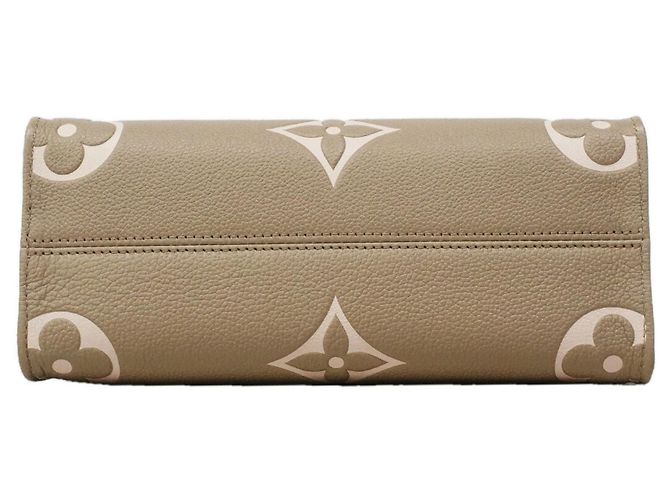 Louis Vuitton Monogram Empreinte Bicolor OnTheGo PM Handtasche Grau Roh - Ansicht 3