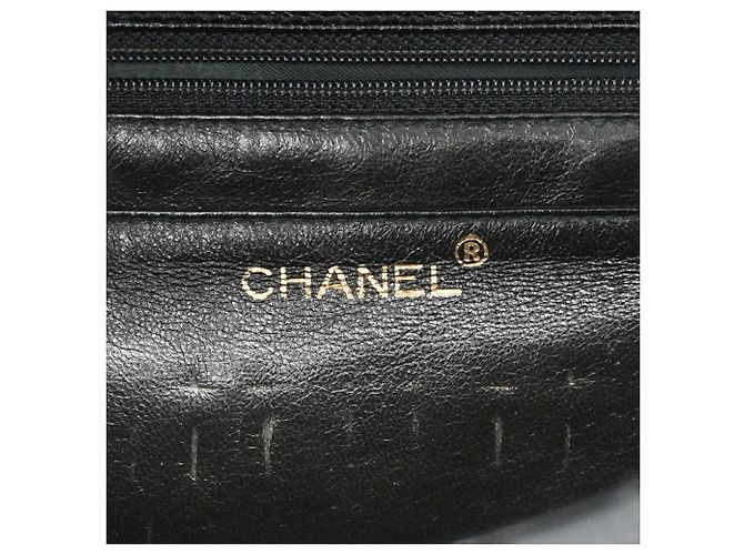 Borsa Chanel Matelassé in pelle caviar nera Nero - vista 5