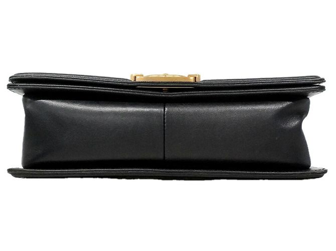 Borsa a tracolla Chanel Boy Chain Nero - vista 3