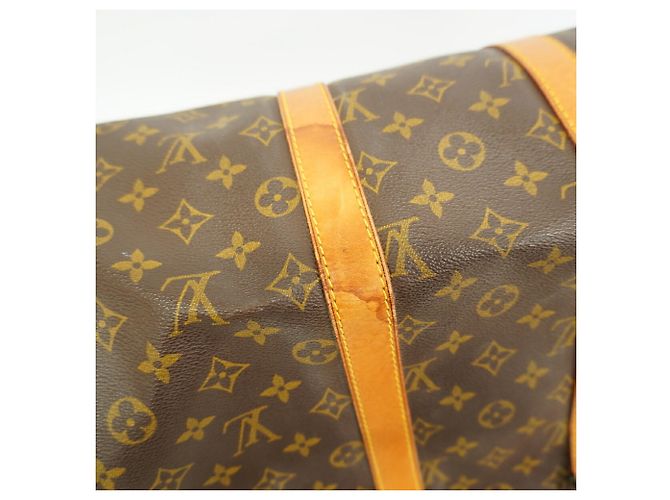 Louis Vuitton Boston Monogram Keepall 45 Marrone - vista 11