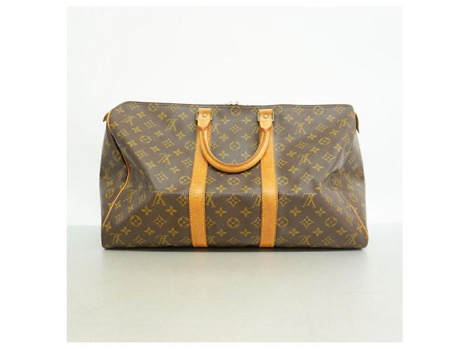 Louis Vuitton Boston Monogram Keepall 45 Marrone - vista 12