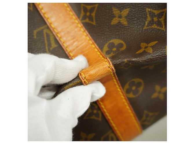 Louis Vuitton Boston Monogram Keepall 45 Marrone - vista 9