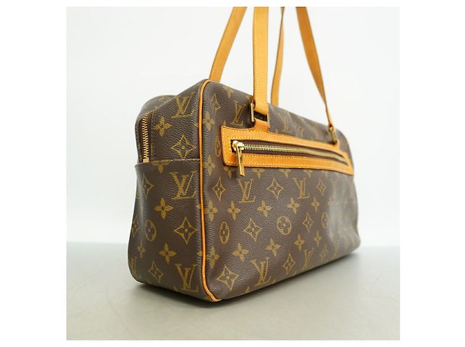Borsa a tracolla Louis Vuitton Monogram Cite GM Marrone - vista 2