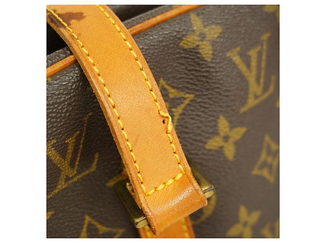 Borsa a tracolla Louis Vuitton Monogram Cite GM Marrone - vista 9