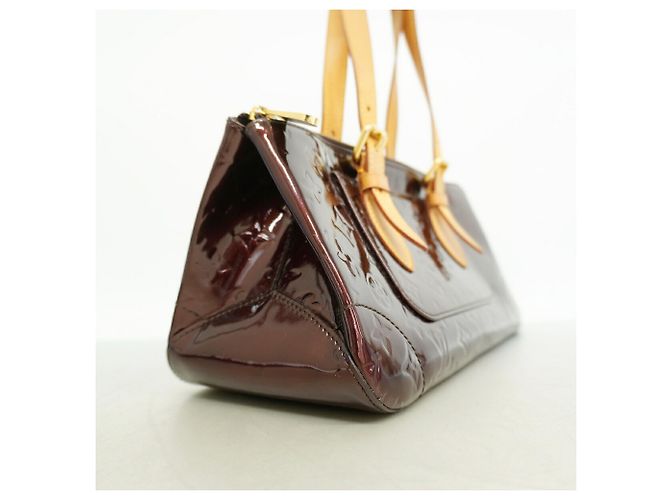 Borsa Louis Vuitton Vernis Rosewood Avenue Bordò - vista 2