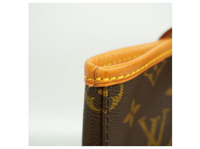 Borsa Tote Louis Vuitton Monogram Bucket GM M42236 Marrone - vista 7