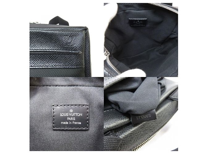 Borsa a tracolla LOUIS VUITTON Taiga Sayan Grigio - vista 4