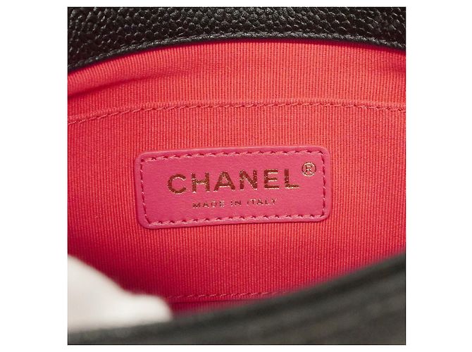 Timeless Borsa a tracolla Chanel Mini Matelassé con catena Nero - vista 5