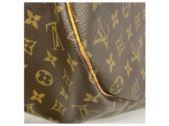 Louis Vuitton Boston Monogram Keepall 45 Marrom - vista 6
