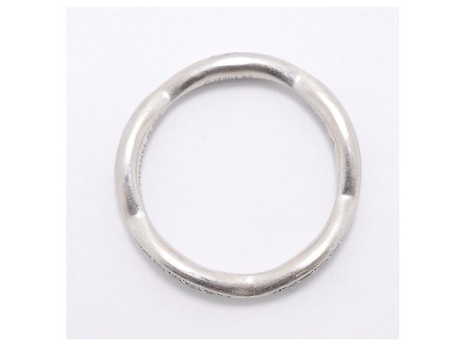 Anello Chanel Camélia in platino con diamante - vista 3