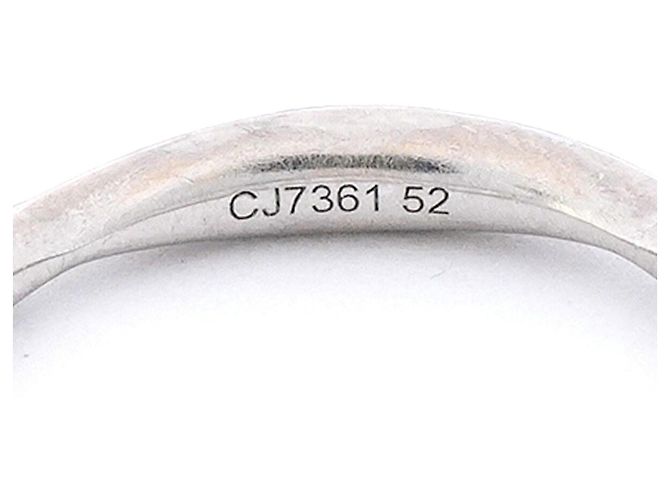 Anello Chanel Camélia in platino con diamante - vista 5