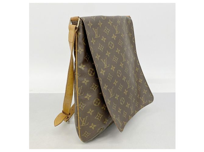 Sac à épaule Louis Vuitton Monogram Musette Marron - vue 2