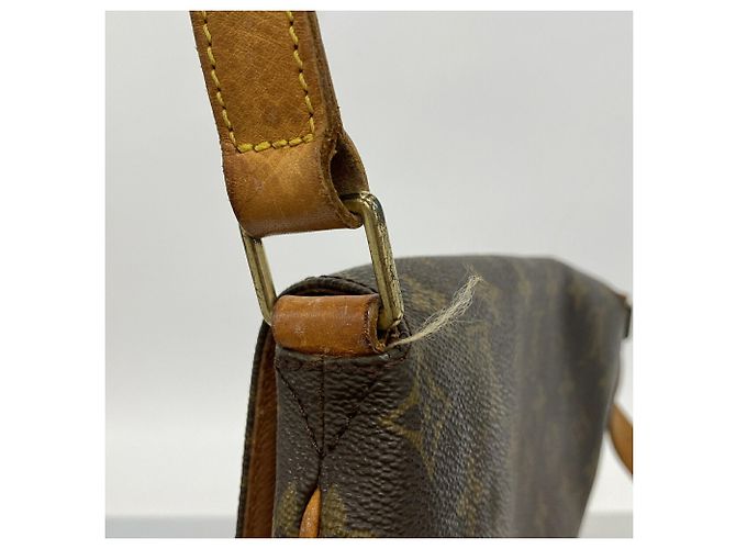 Sac à épaule Louis Vuitton Monogram Musette Marron - vue 8