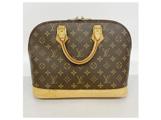 Louis Vuitton Alma Monogram Handtasche M51130 Braun - Ansicht 10