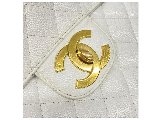 Sac à épaule Chanel blanc - vue 10