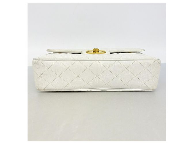 Sac à épaule Chanel blanc - vue 3