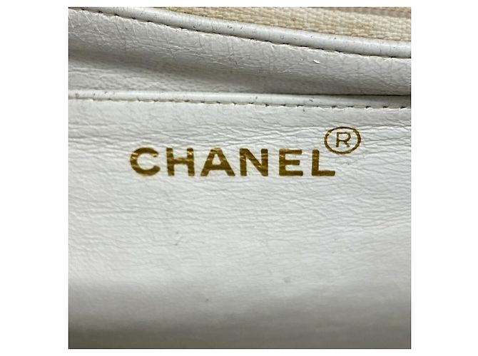 Sac à épaule Chanel blanc - vue 5
