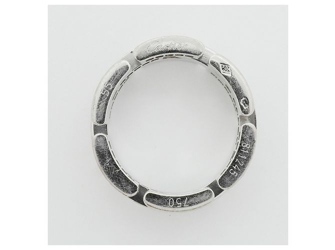 Cartier Maillon Panthère Ring mit 3 Reihen Diamanten - Ansicht 4