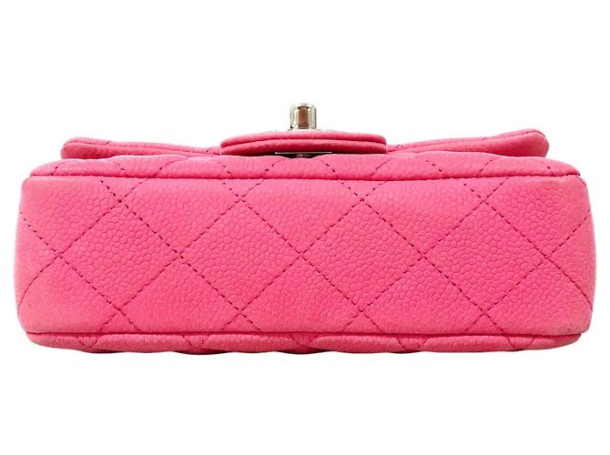 Borsa a tracolla Chanel Matelassé con catena Rosa - vista 3
