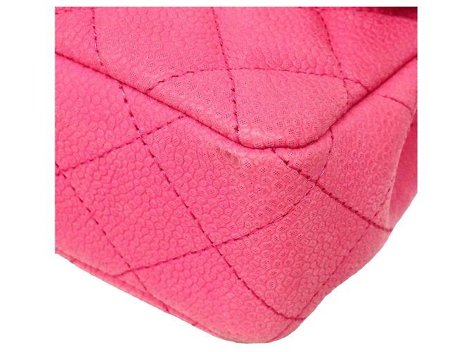 Borsa a tracolla Chanel Matelassé con catena Rosa - vista 6