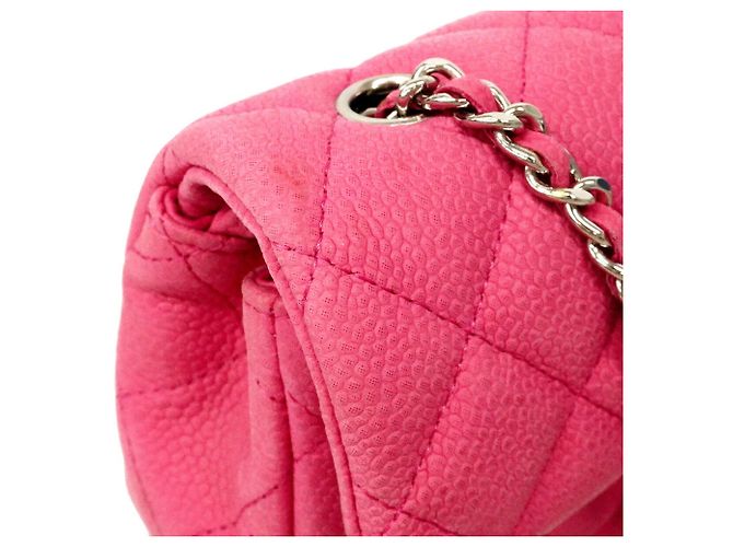 Borsa a tracolla Chanel Matelassé con catena Rosa - vista 7