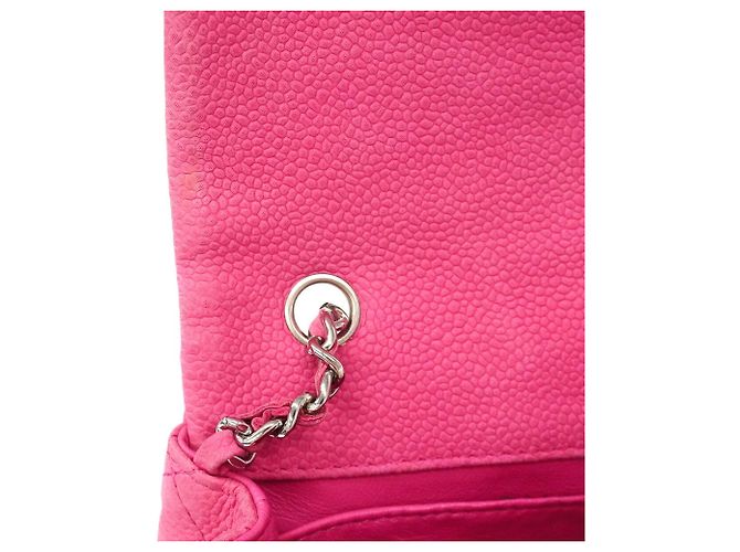 Borsa a tracolla Chanel Matelassé con catena Rosa - vista 9