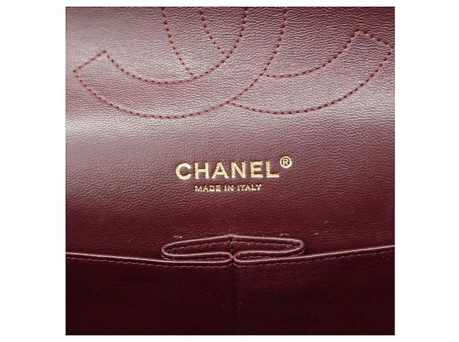 Borsa a tracolla Chanel in pelle d'agnello nera Nero - vista 5