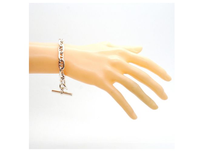 Hermès Pulsera de Dijes Hermes Chaine d'Ancre MM - vista 7