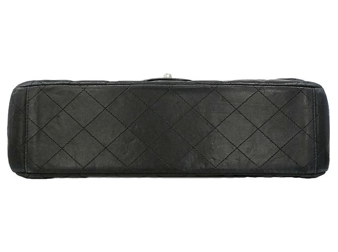 Timeless Borsa a tracolla Chanel in pelle d'agnello nera Nero - vista 3
