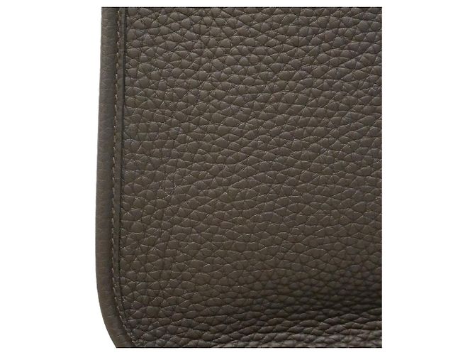 Hermès Borsa a tracolla Hermes Evelyne TPM Marrone - vista 6