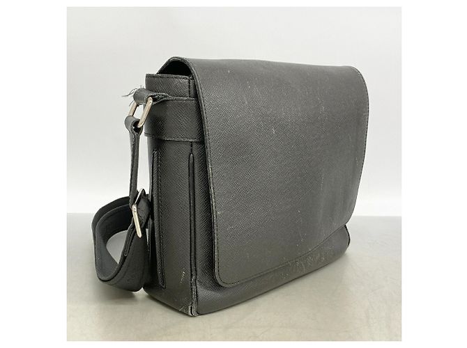 Borsa a tracolla Louis Vuitton Taiga Roman PM Grigio - vista 2