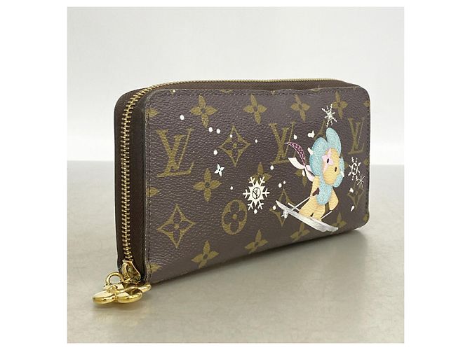 Portafoglio Zippy Monogram Louis Vuitton Marrone - vista 2