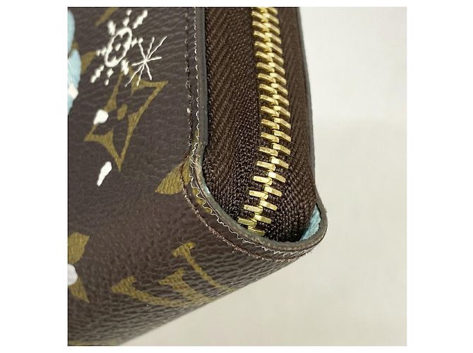 Portafoglio Zippy Monogram Louis Vuitton Marrone - vista 5